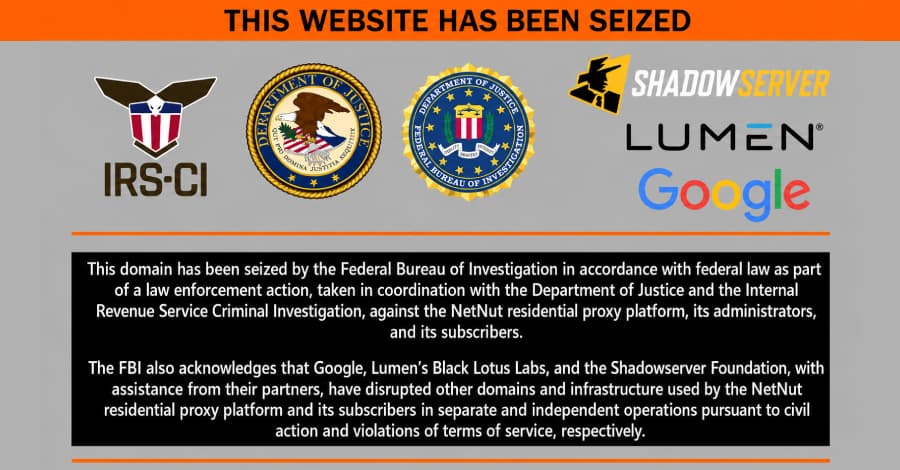 Google desmantela la red de proxies residenciales NetNut que abarcaba 2 millones de dispositivos en hogares.