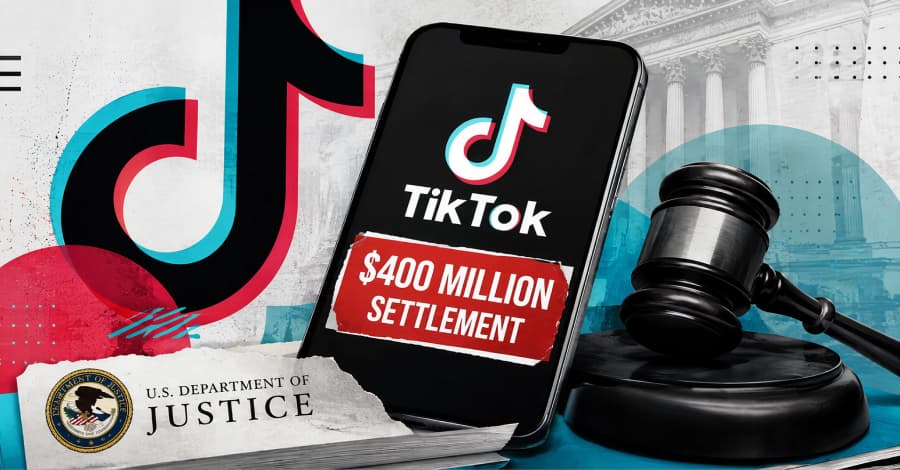 TikTok acuerda un acuerdo de 400 millones de dólares en demanda por privacidad infantil en EE. UU.