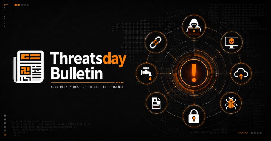 ThreatsDay: 296K botnet IoT, más de 100 sistemas de agua afectados, cadena RCE en SharePoint + 27 nuevas historias