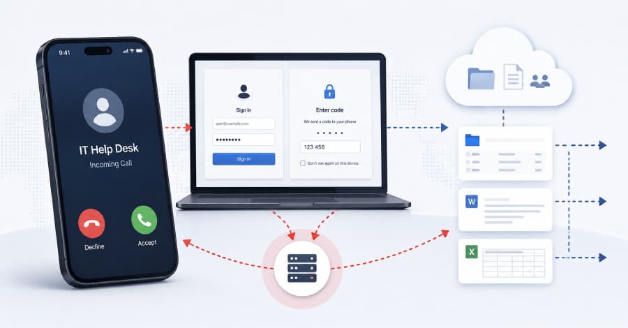 Los ataques de vishing del UNC6671 apuntan a teléfonos personales para robar datos de SaaS.