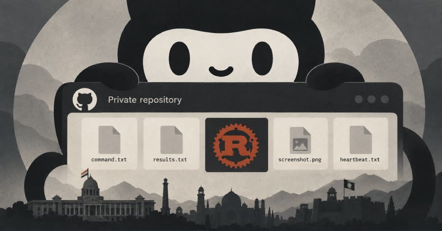 Transparent Tribe despliega nueva puerta trasera en Rust utilizando repositorios privados de GitHub para C2.