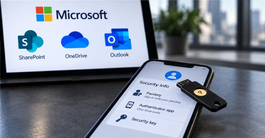 Atacantes utilizan phishing de claves de acceso para secuestrar cuentas de Microsoft Cloud y exfiltrar datos.